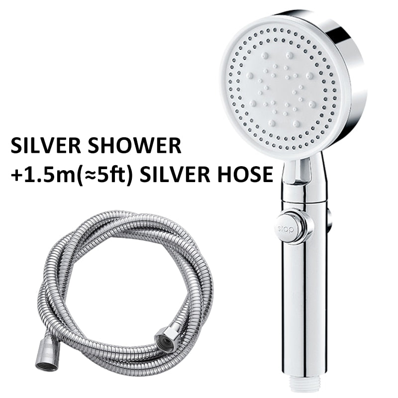 5 Mode Adjustable High Pressure Shower