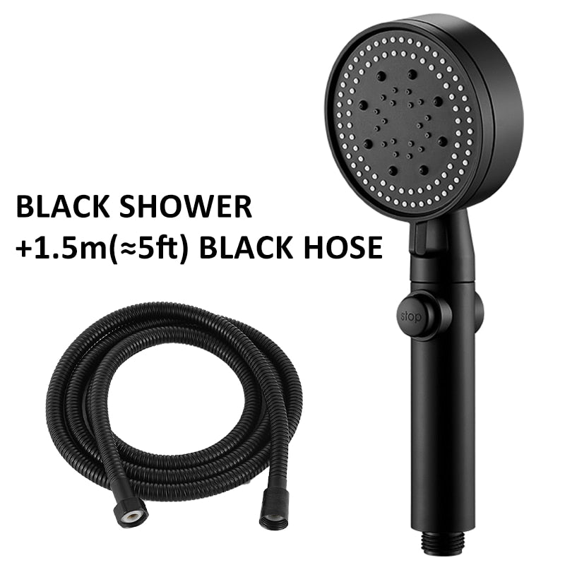 5 Mode Adjustable High Pressure Shower