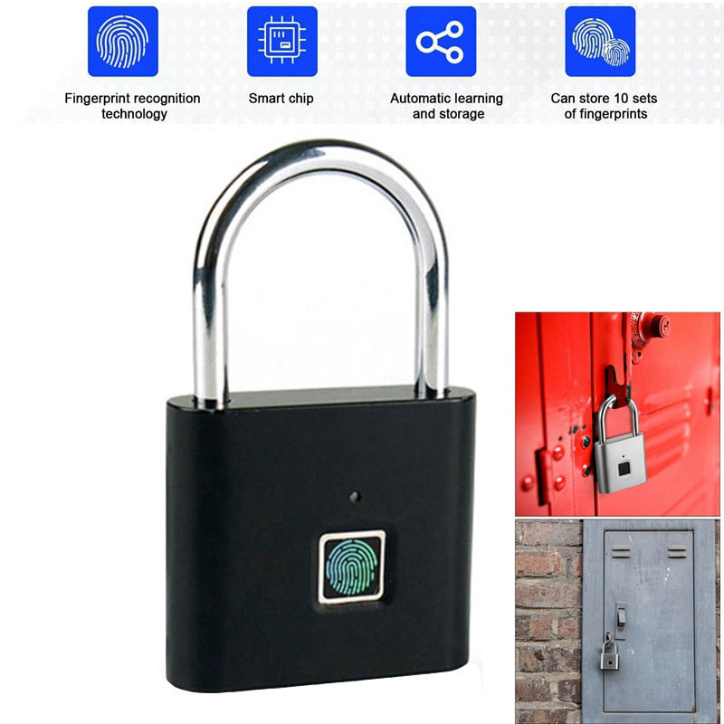 Biometric Smart Fingerprint Padlock