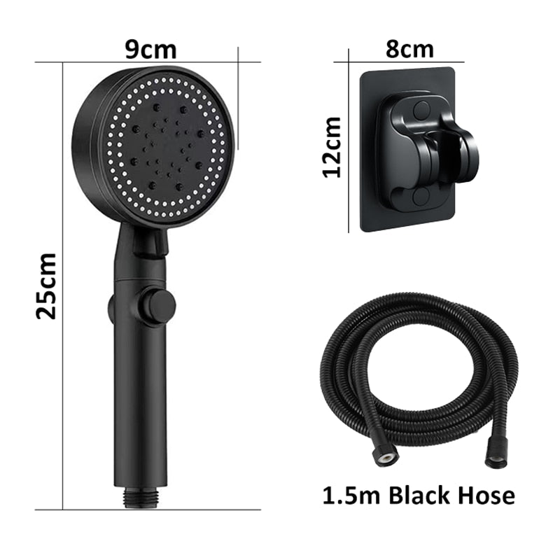 5 Mode Adjustable High Pressure Shower