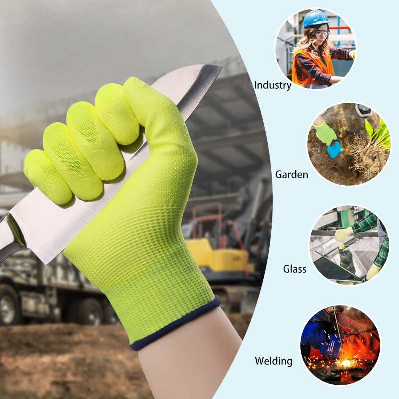 Mechanic Oil-Proof Breathable Comfortable Gloves