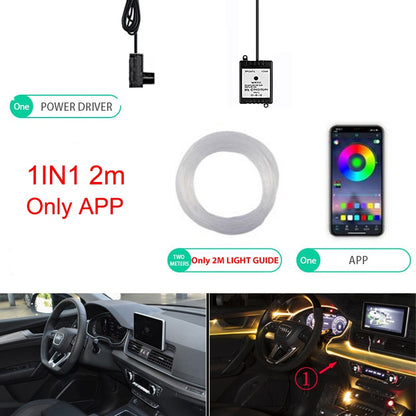 6IN1 Neon LED Car Interior Ambient Light