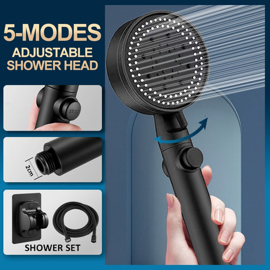 5 Mode Adjustable High Pressure Shower